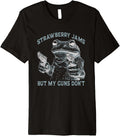 Funny Frog Strawberry Jams But My Guns Dont Premium