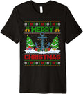 Xmas Tree Lighting Ugly Santa Boat Anchor Christmas