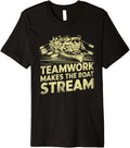 Teamwork Makes Boat Stream Rowing