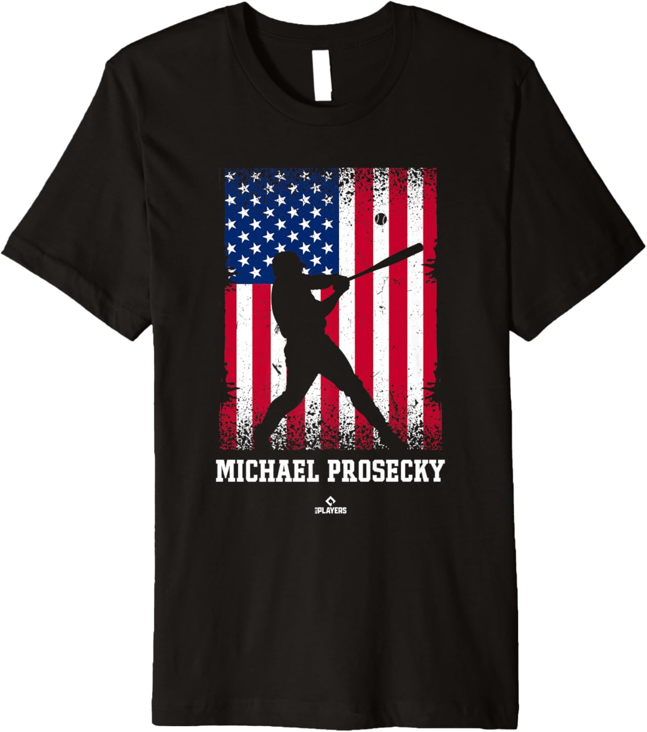 American Flag Swing Michael Prosecky Prospect Baseball Fan Premium