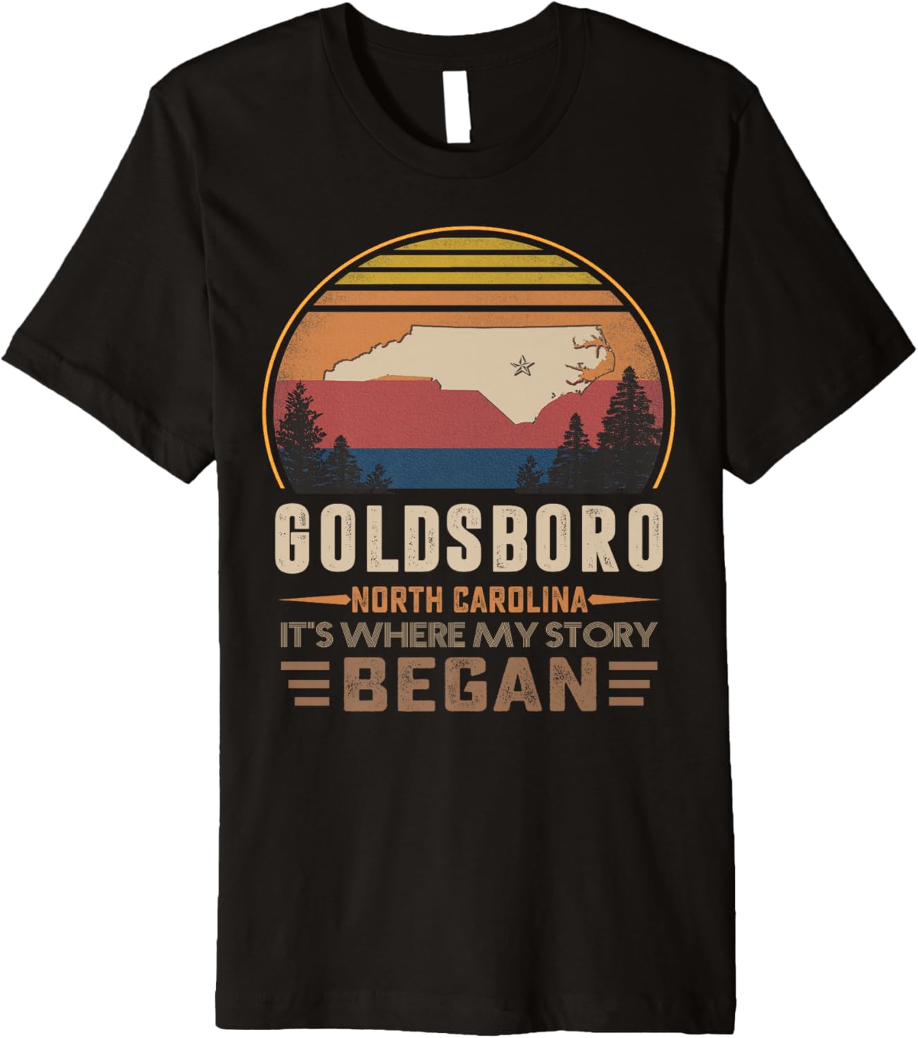 Goldsboro North Carolina Where My Story Began Premium