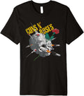Guns N Roses Official Needle Skull Vintage Premium