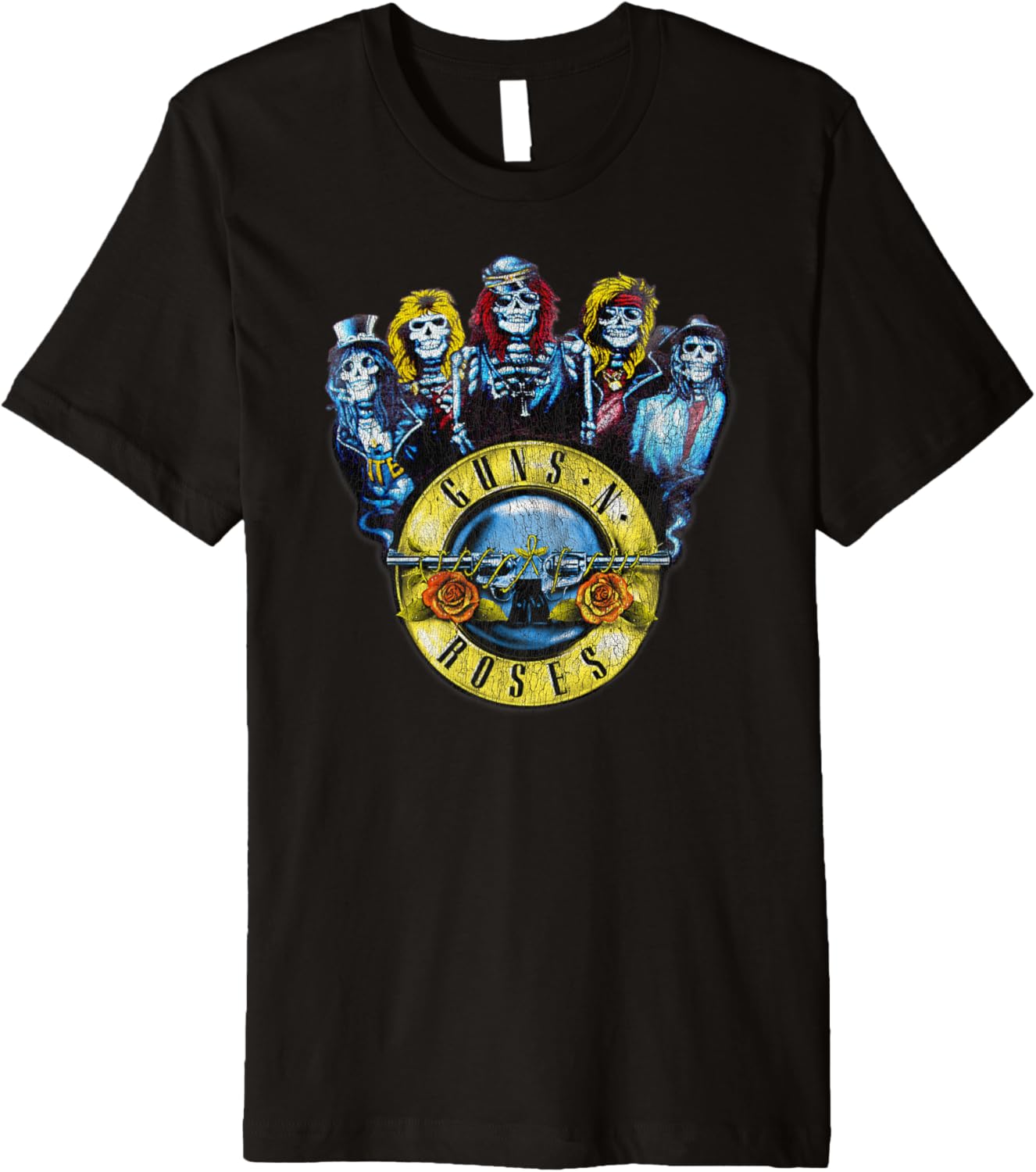 Guns N Roses Skulls Bullet Premium