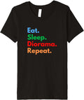 Eat Sleep Diorama Repeat - Model Makers, Hobbyists & Lovers Premium