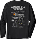 Funny Gun Second Amendment Saying On Back Gun Lover Long Sleeve