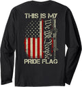 This Is My Pride Flag Usa Patriots Gun American Flag On Back