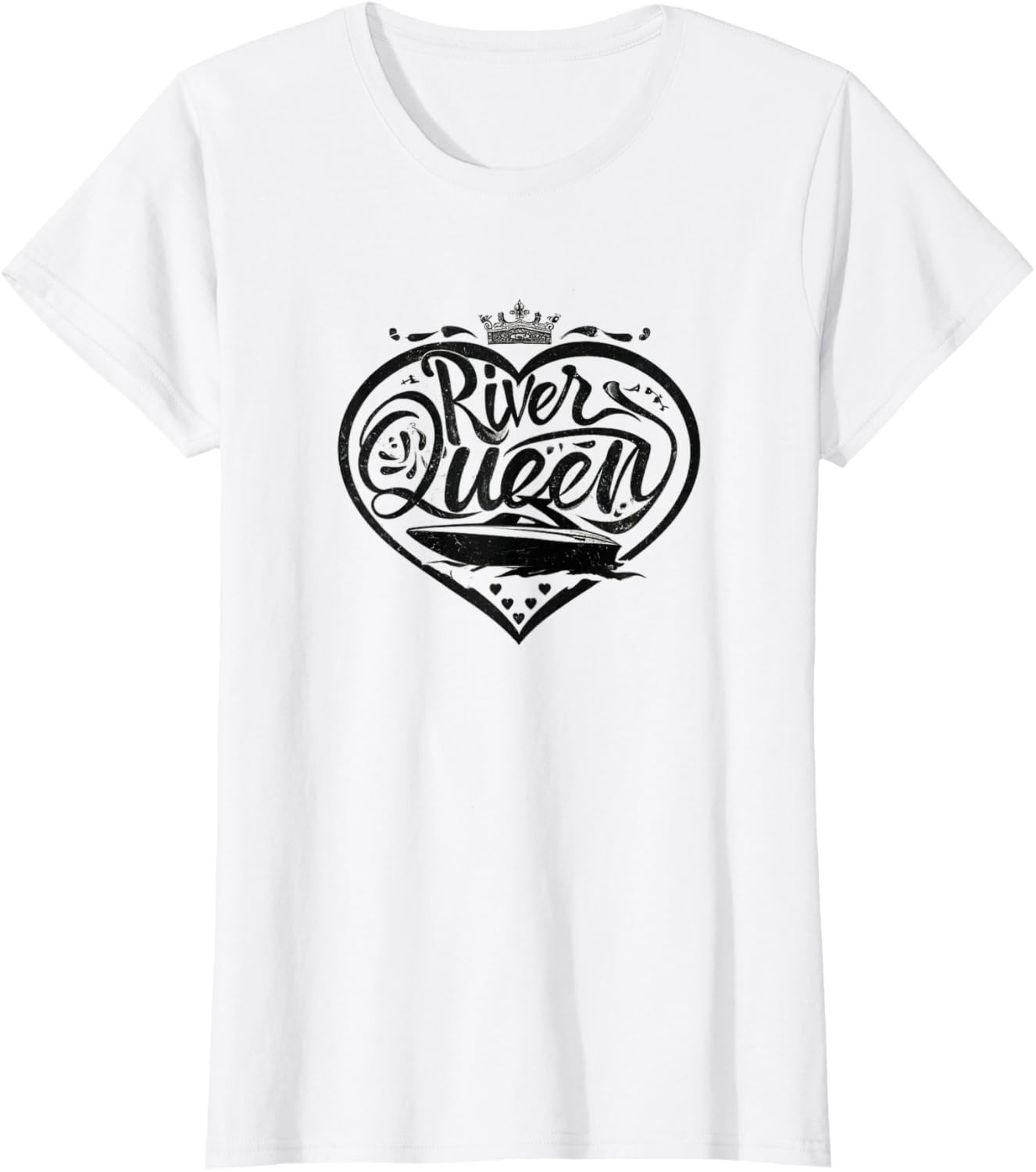 Cool Vintage River Queen Ski Boat