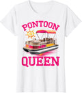 Womens Pontoon Queen Girls Women Summer Pontoon Lake
