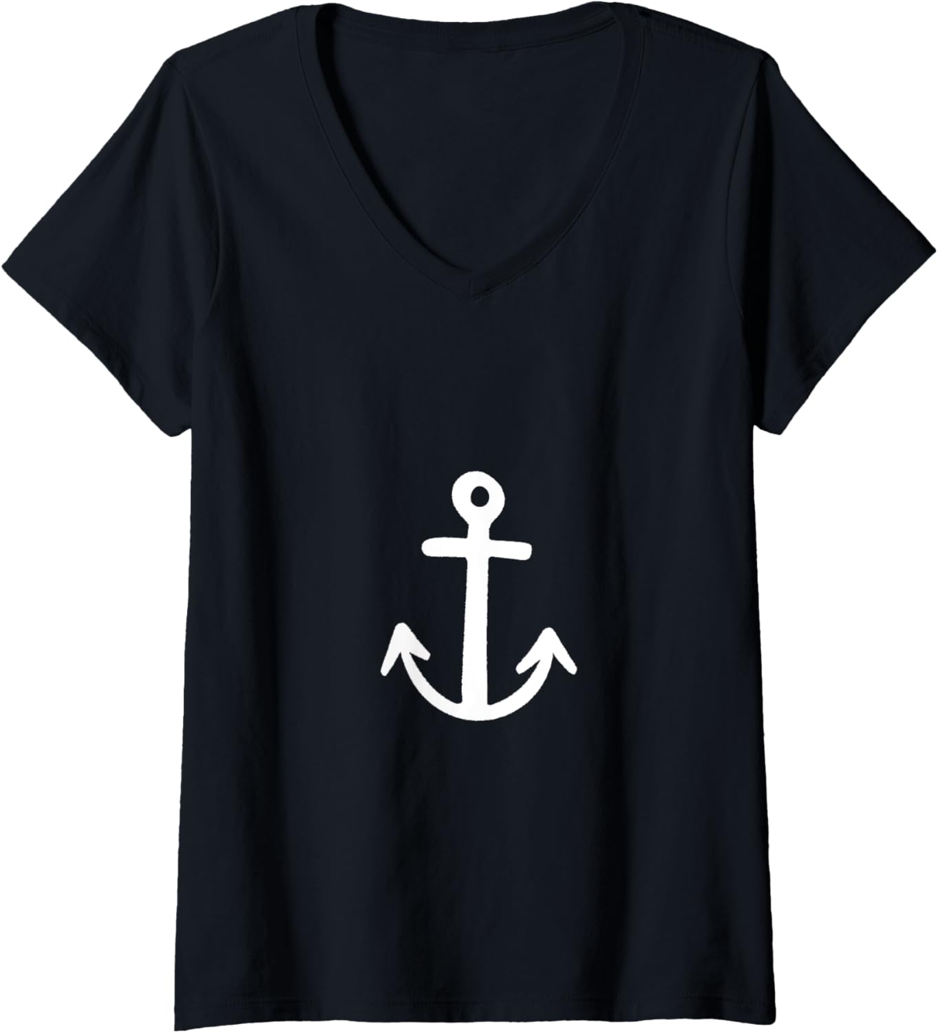 Womens Nautical Anchor Sailing Boat Ship Sea Boating
