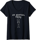 Womens Funny No Boating Today Boating Lover V