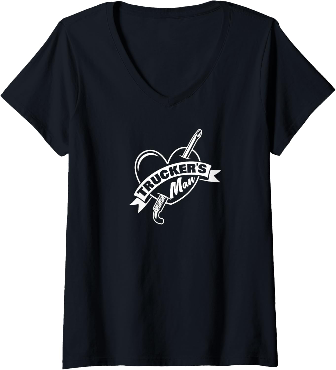 Womens Trucker S Man Heart Trucking Diesel Exhaust