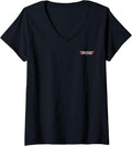 Womens Top Gun Charlotte Blackwood Charlie Front Back V Neck