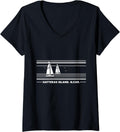 Womens Hatteras Island North Carolina Outer Banks Sailboat