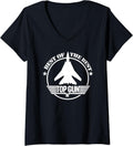 Womens Top Gun Best Of Best Icon Action Movie V Neck