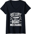 Womens Boat Maintenance Just A Boy Who Loves
