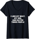 Womens I Like My Boat My Dog Maybe