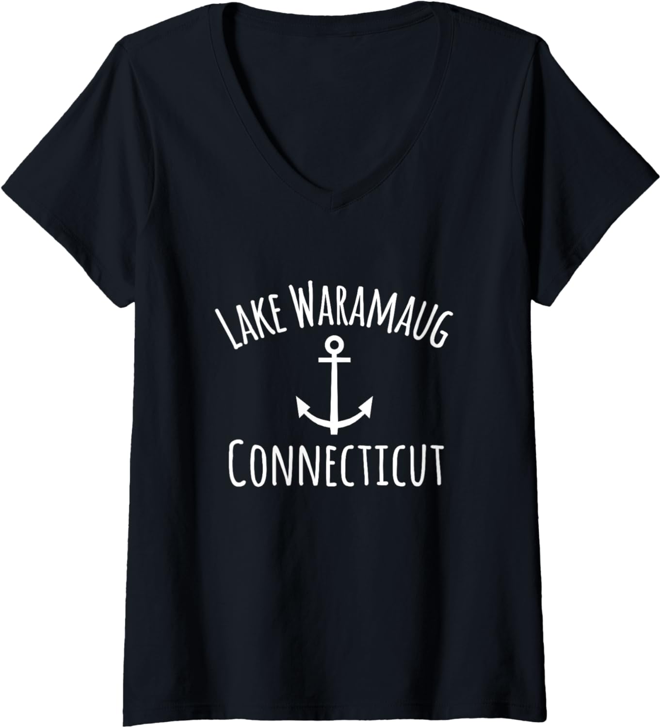 Womens Lake Waramaug Sailing Boating Nautical Coastal Boat
