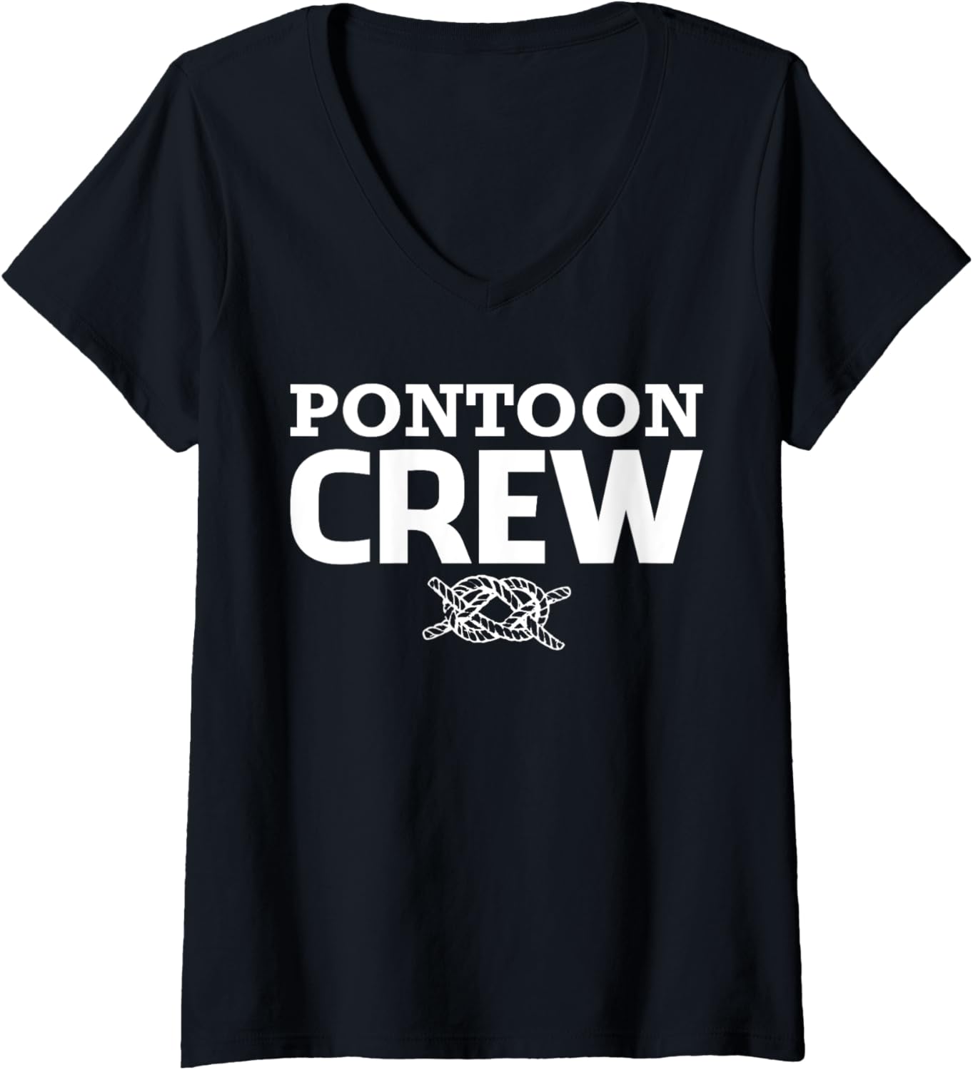 Womens Pontoon Crew Boat Accessories V Neck