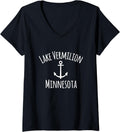Womens Lake Vermilion Sailing Boating Nautical Coastal Boat