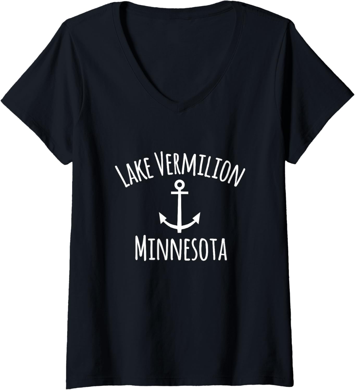 Womens Lake Vermilion Sailing Boating Nautical Coastal Boat