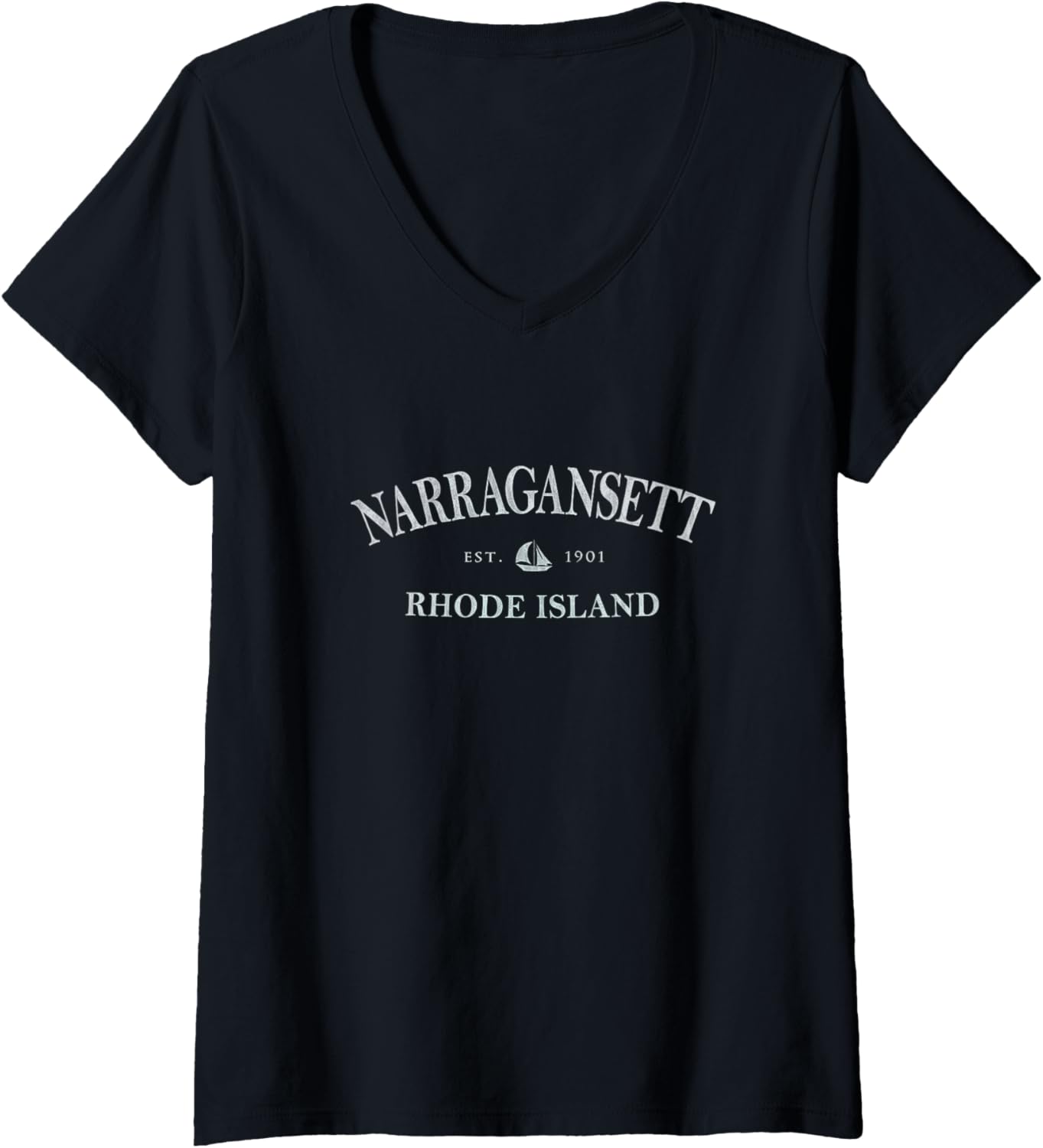 Womens Narragansett Rhode Island Narragansett Ri Sailboat V