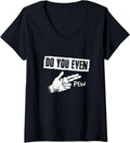 Womens Do You Even Pew Funny Pro Guns Shirts Men Women V