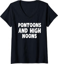Womens Pontoons High Noons V Neck