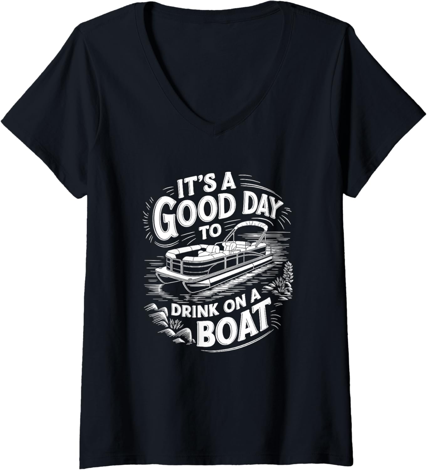 Womens Boating Pantoon Captain It S A Good