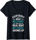 Womens Everybody Is A Boat Mechanic Until Real
