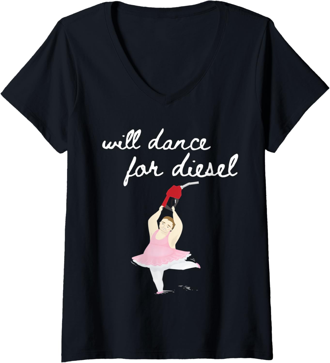 Womens Will Dance Diesel Ballet Dancer Man Cute