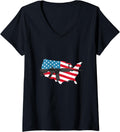 Womens Patriot Usa Flag Gun Tshirt 4Th Of July American Pride V