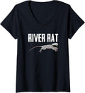 Womens River Rat I Anchor Seaman Sailor Boat