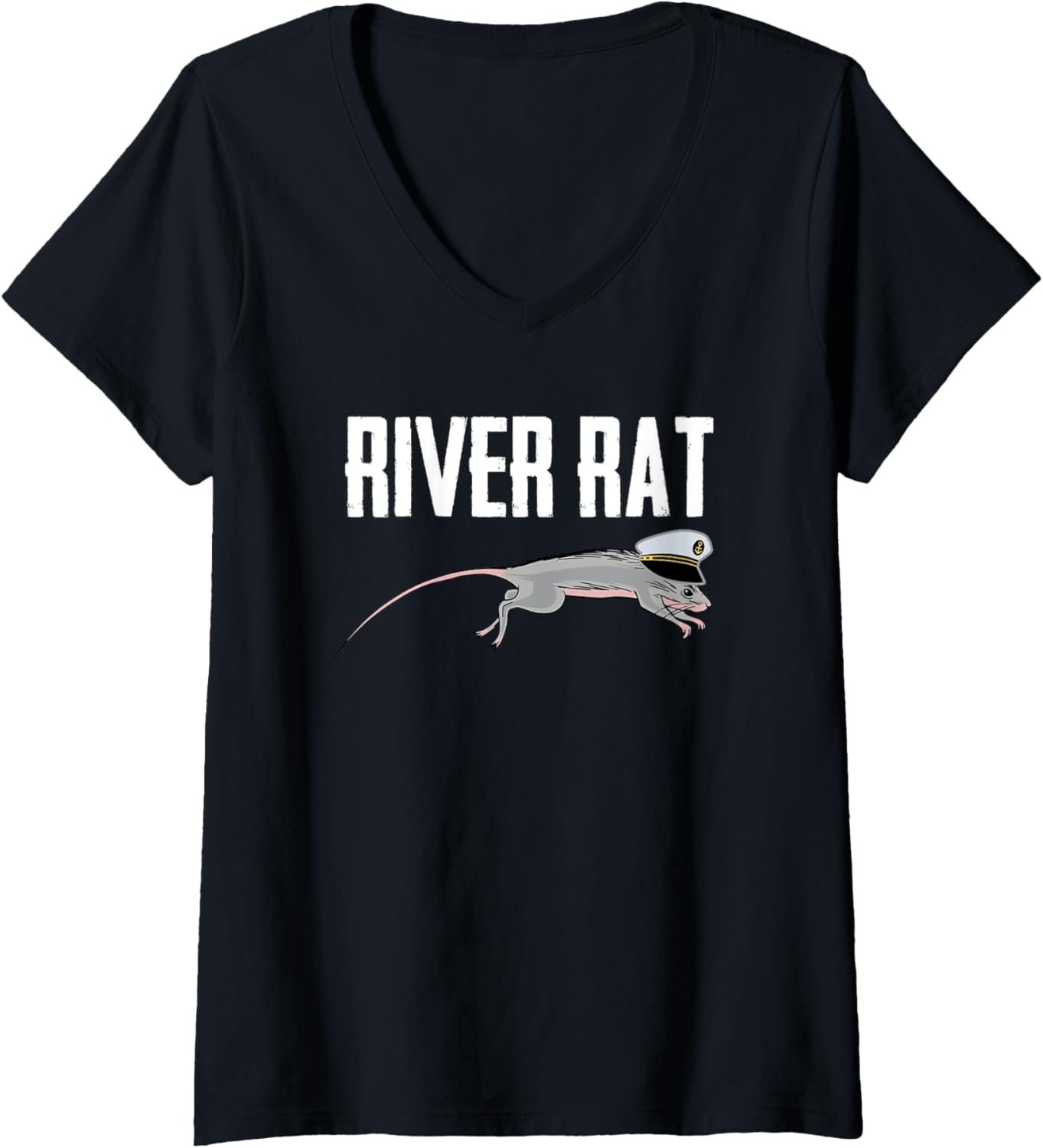 Womens River Rat I Anchor Seaman Sailor Boat