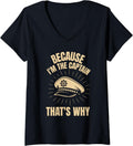 Womens Because I M Captain S Why Boat