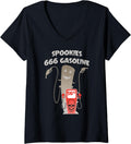 Womens Spooky Halloween Skeleton Men Women Gas Price