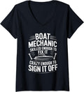 Womens Boat Mechanic Boat Mechanic Skilled Enough To