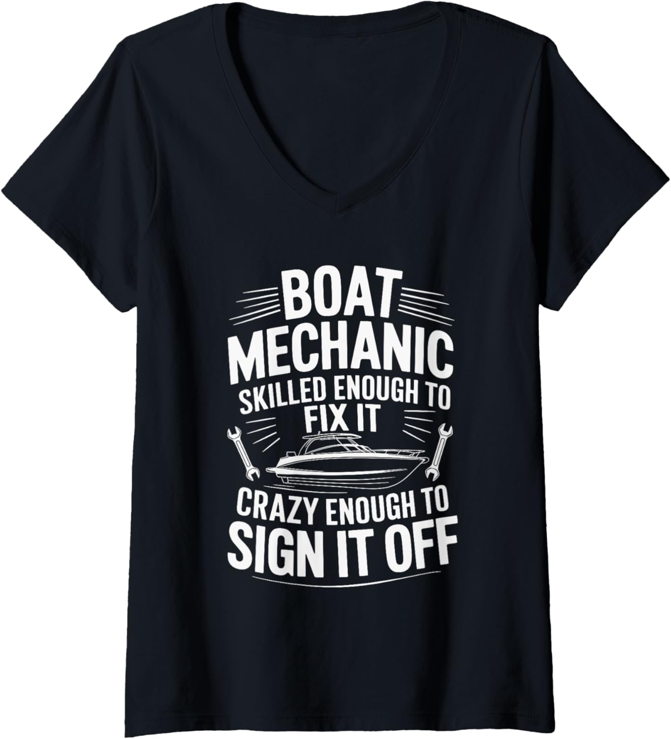 Womens Boat Mechanic Boat Mechanic Skilled Enough To