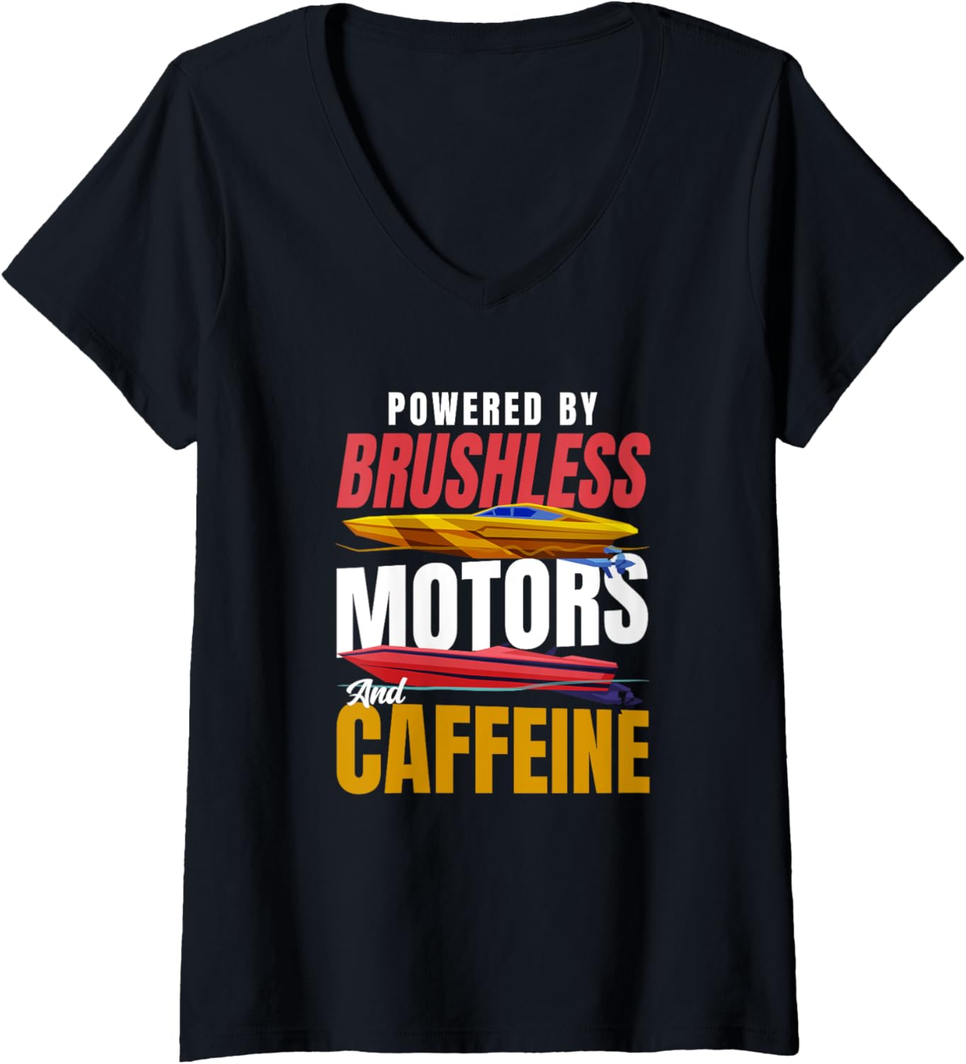 Womens Powered By Brushless Motors Caffeine Rc Boating