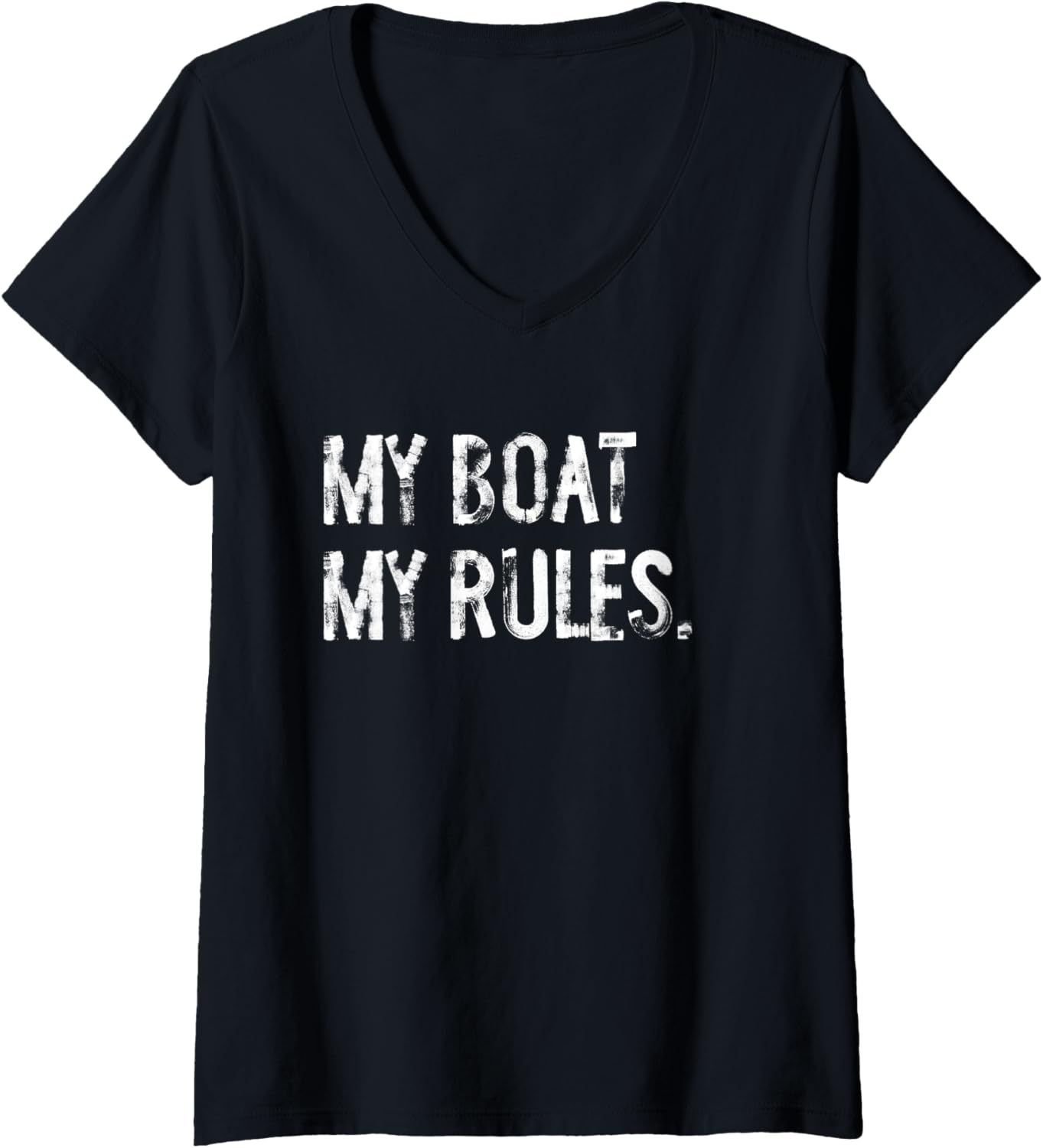 Womens My Boat My Rules Funny Boating Captain