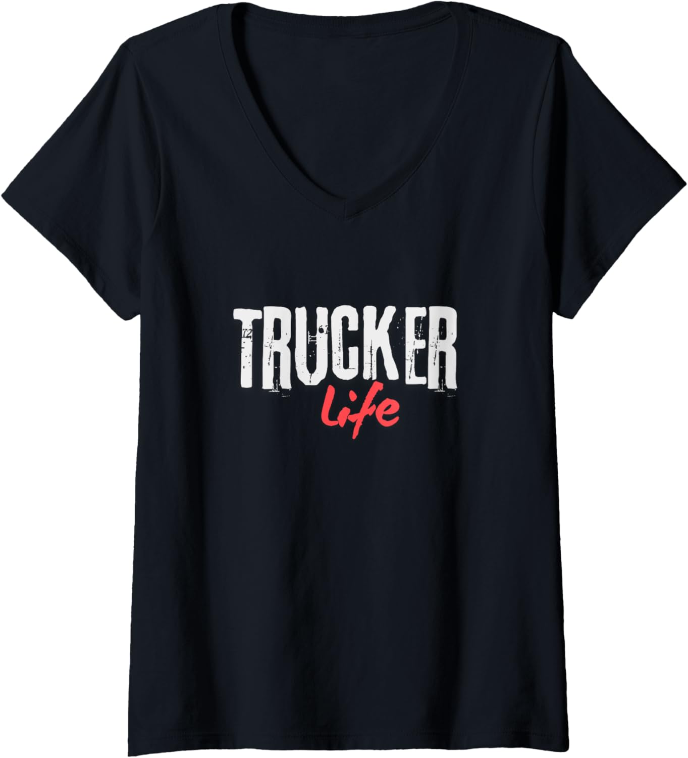 Womens Diesel Enthusiast Trucker Man Life Design V