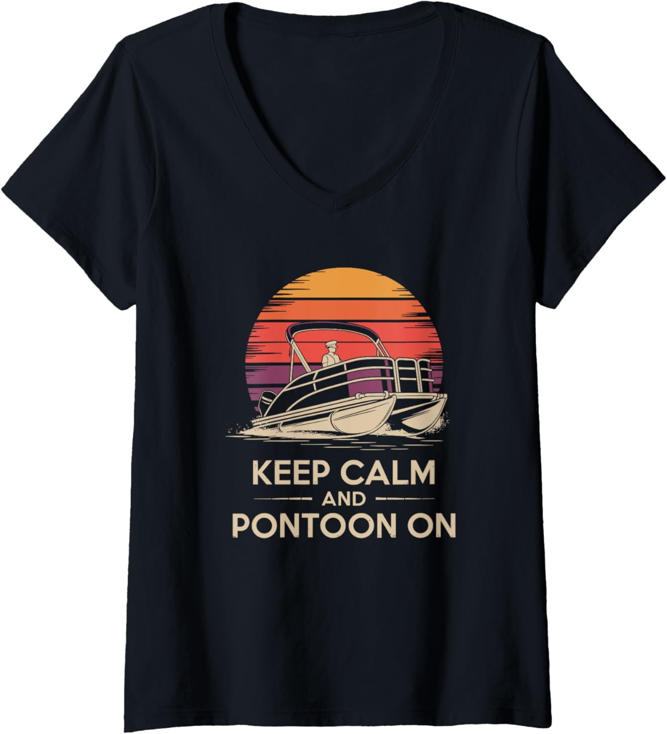 Womens Boat Pontoon Design Boating Pantooning Captain V