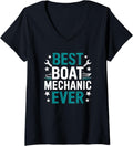 Womens Best Boat Mechanic Ever Boat Maintenance Repair