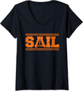 Womens Sail Sailing Ship Sailor Boat Sailboat V