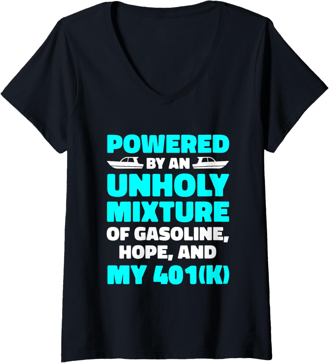 Womens Powered By Gasoline Hope My 401 K