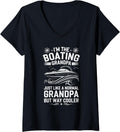Womens Boating Grandpa Boat Life Boat Captain Funny