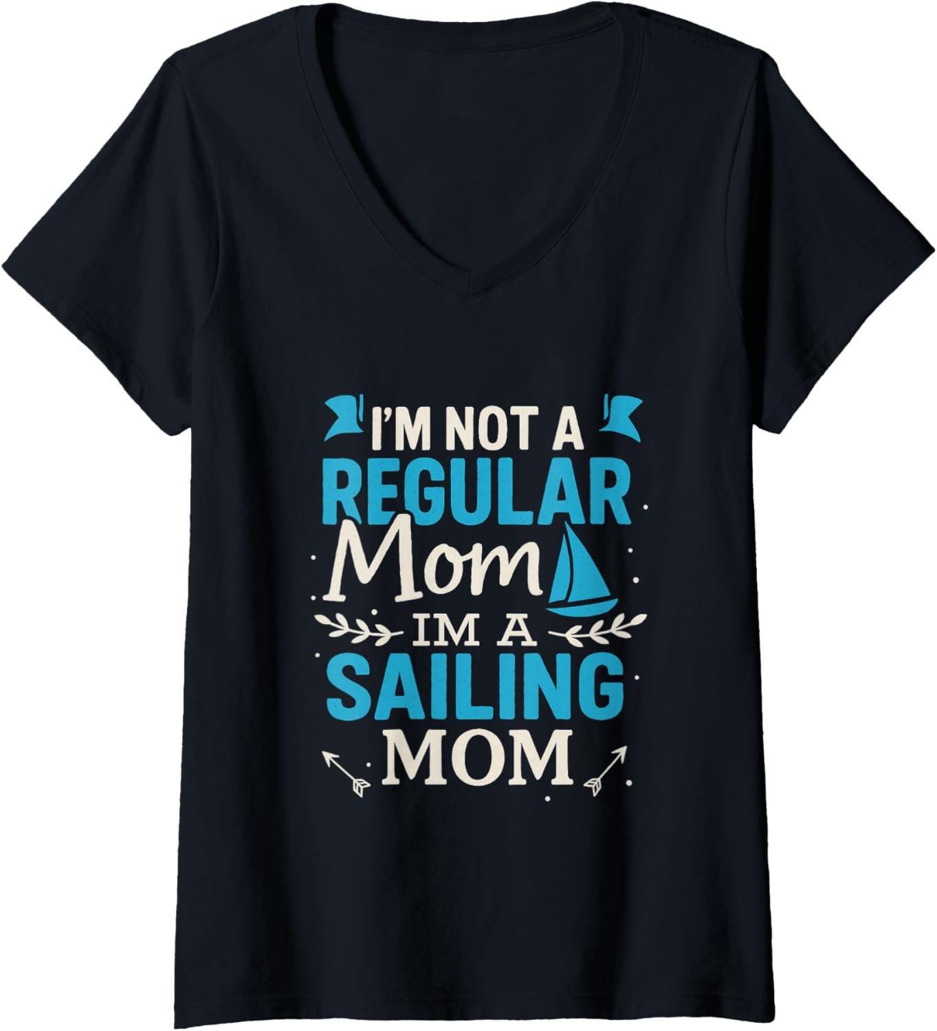 Womens Sailing Mom Nautical Boating Adventure Proud Boat