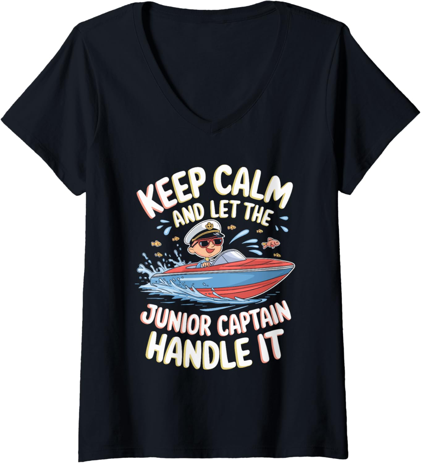 Womens Junior Captain Boat Life Sailing Boating Yacht
