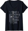 Womens Not A Pepper Spray Kinda Girl Women Gun 2Nd Amendment Guns