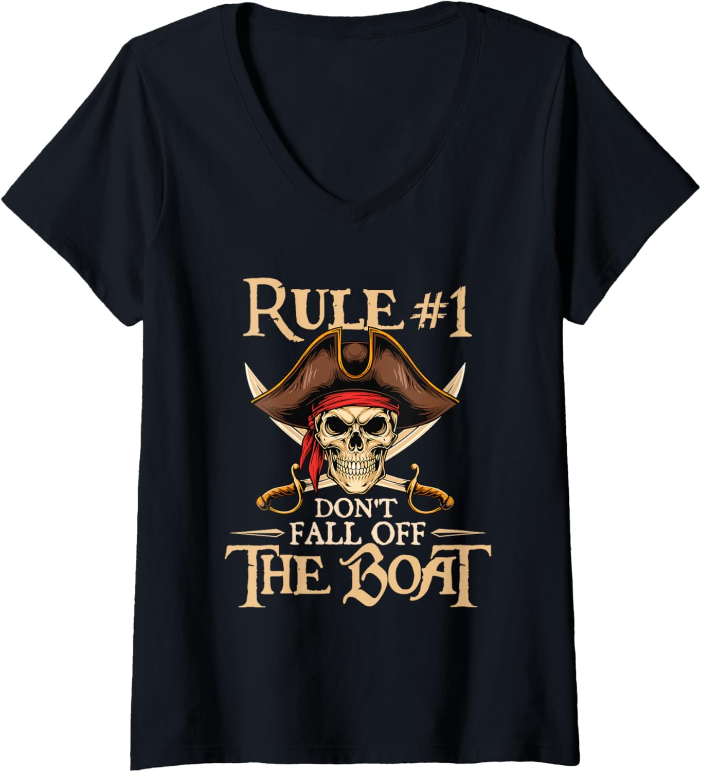 Womens Rule 1 Don Fall Off Boat Buccaneer