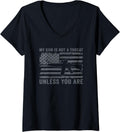 Womens My Gun Is Not A Threat Unless You Are Funny Pro